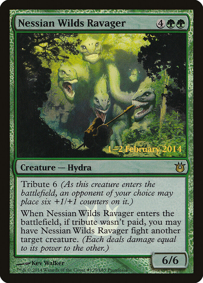 Nessian Wilds Ravager card front