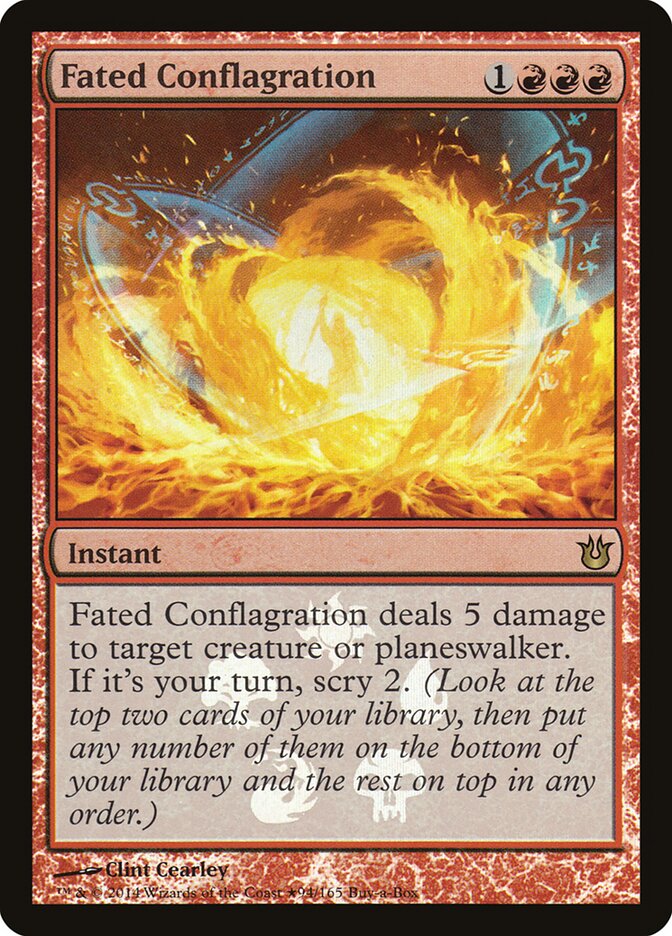 Fated Conflagration card front