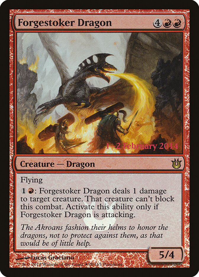 Forgestoker Dragon card front