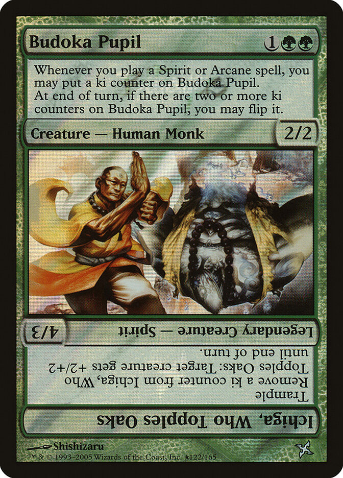 Budoka Pupil card front