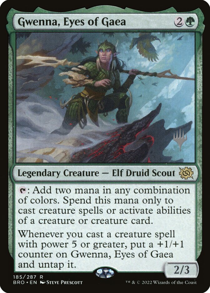Gwenna, Eyes of Gaea card front