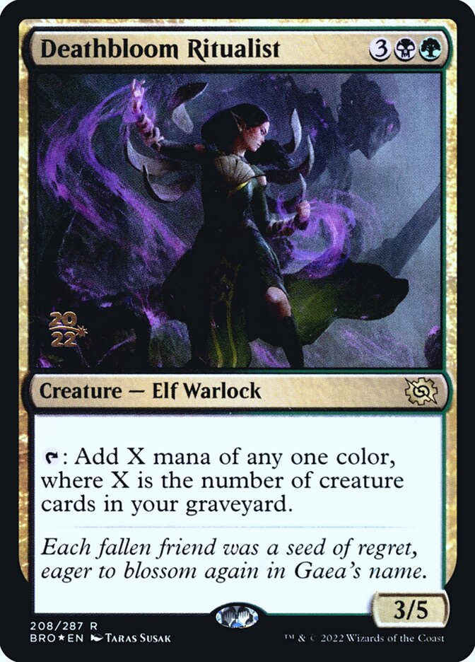 Deathbloom Ritualist card front