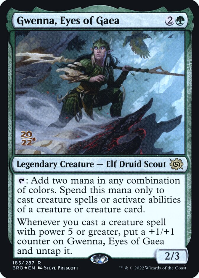 Gwenna, Eyes of Gaea card front