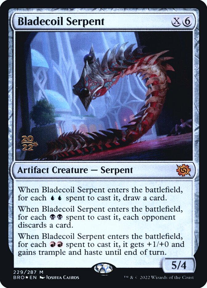 Bladecoil Serpent card front