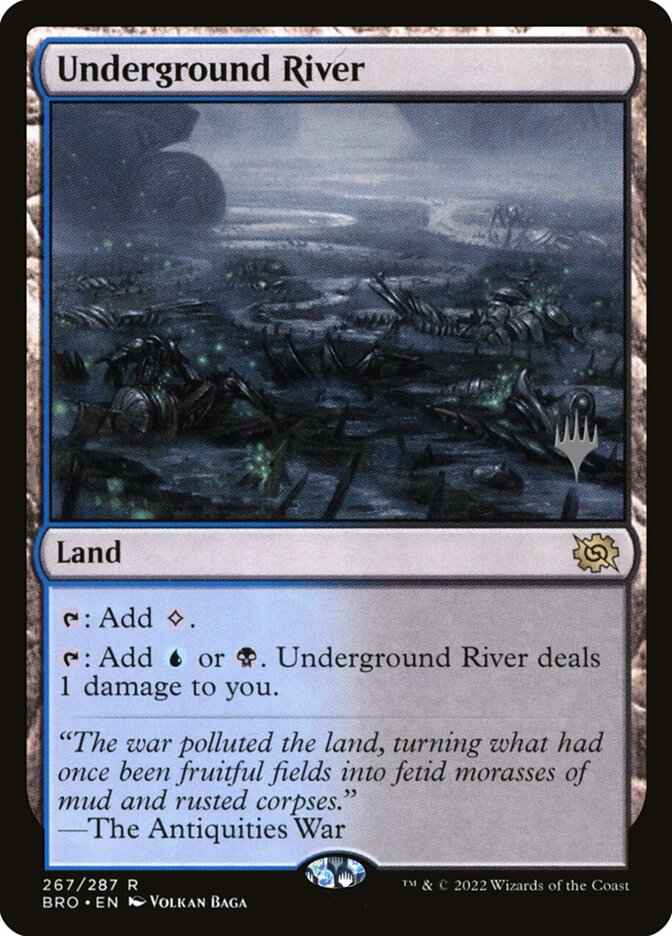 Underground River card front