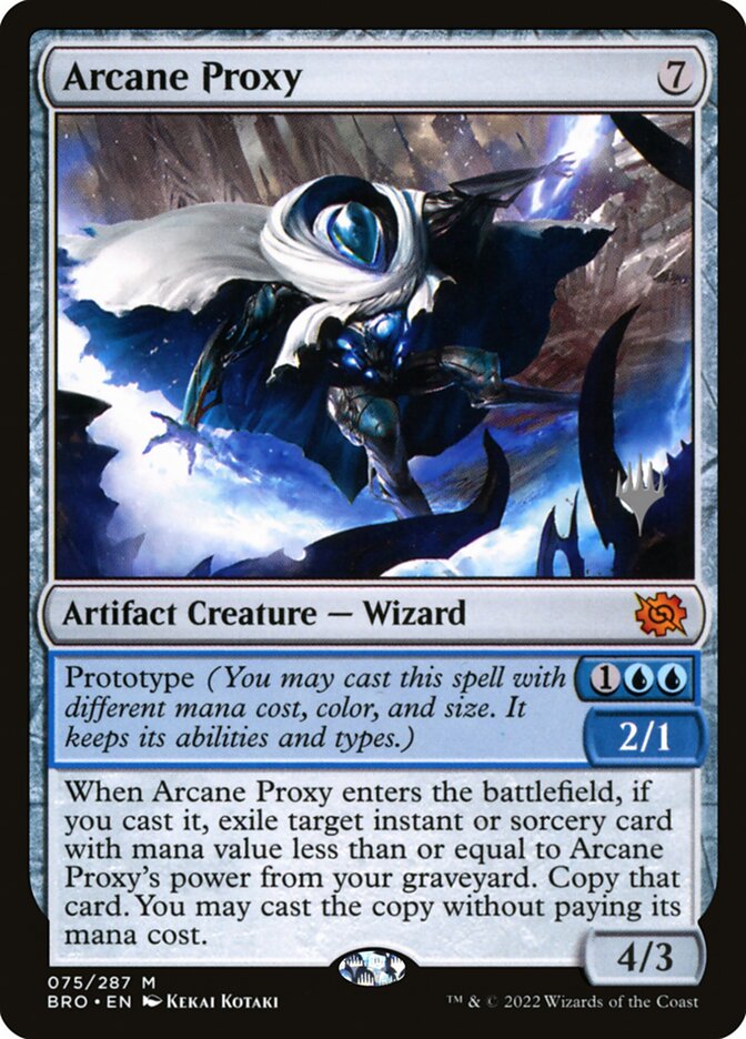 Arcane Proxy card front
