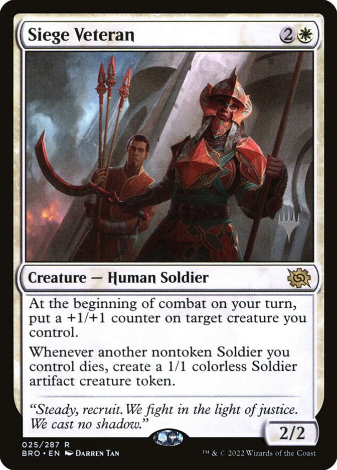Siege Veteran card front