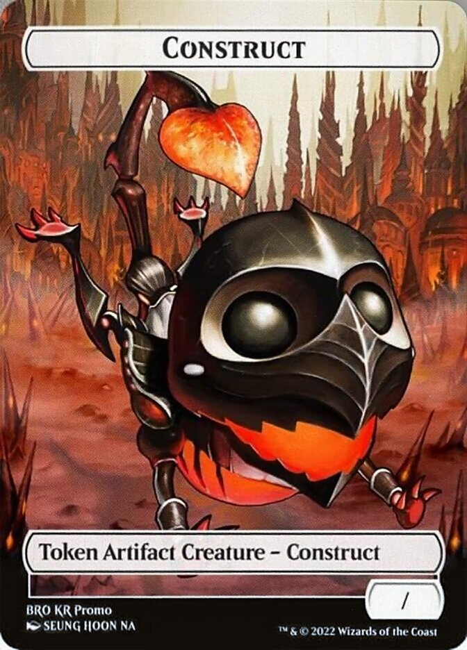 Construct card front