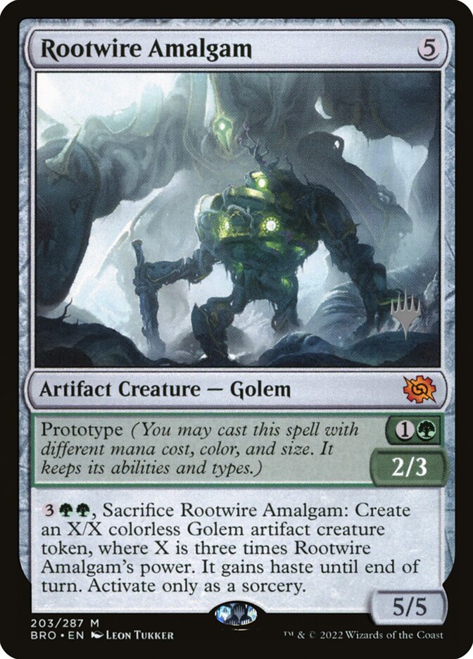 Rootwire Amalgam card front