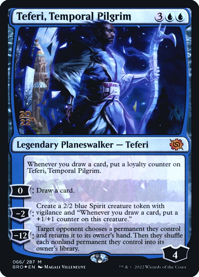 Teferi, Temporal Pilgrim card front