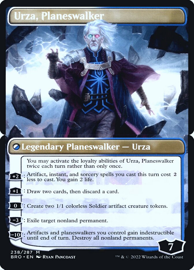 Urza, Planeswalker card front