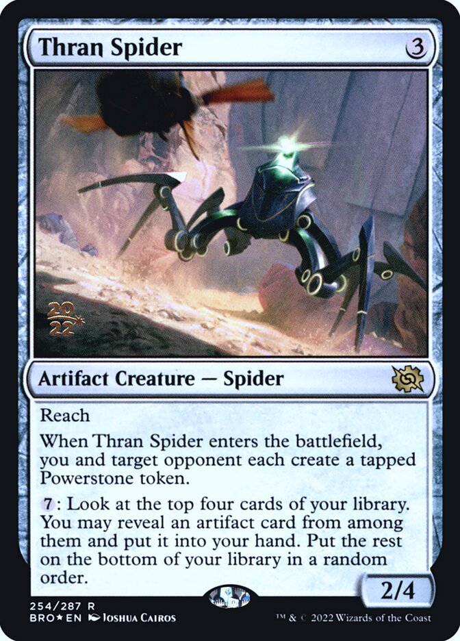 Thran Spider card front