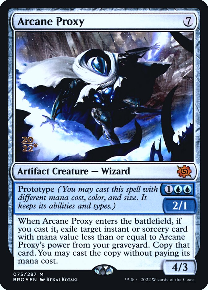 Arcane Proxy card front