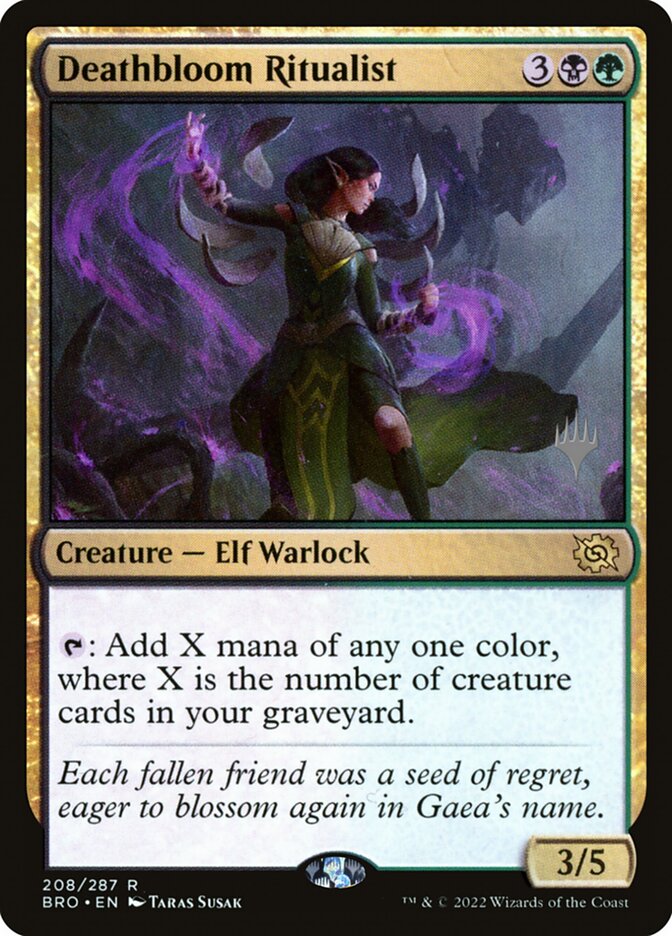 Deathbloom Ritualist card front