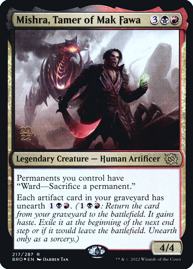 Mishra, Tamer of Mak Fawa card front