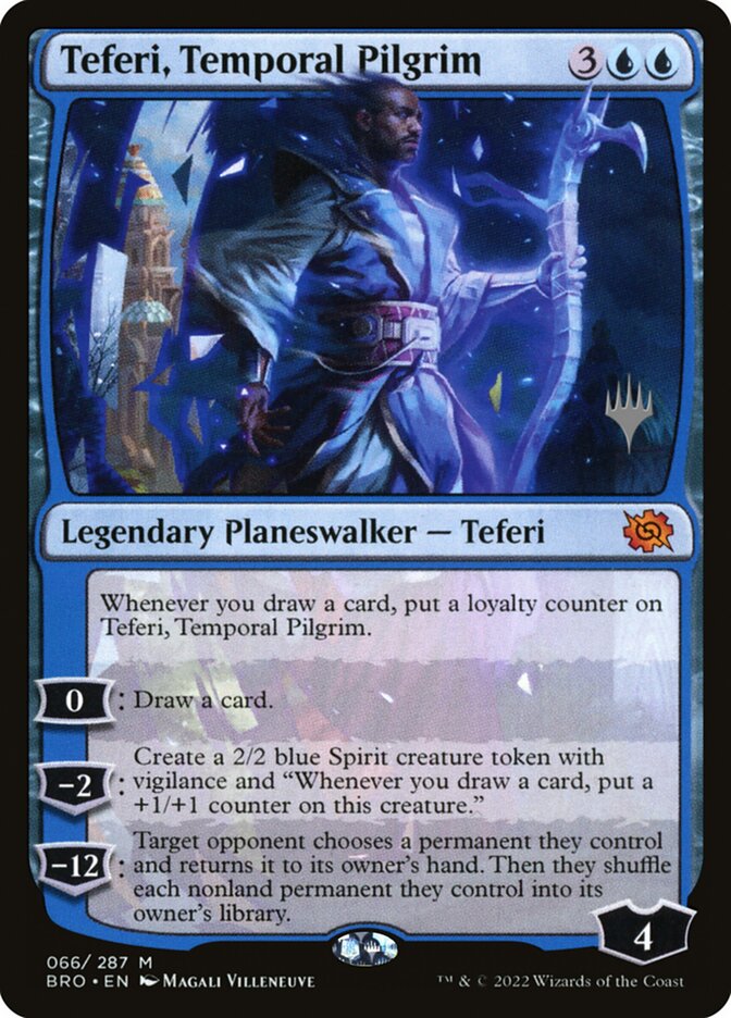Teferi, Temporal Pilgrim card front