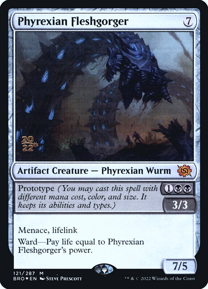 Phyrexian Fleshgorger card front