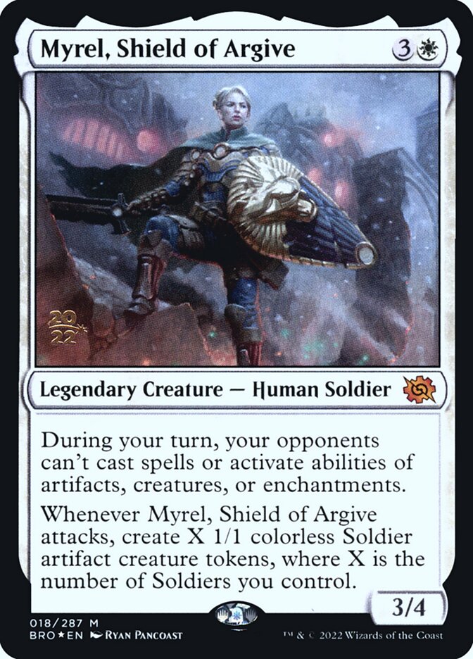Myrel, Shield of Argive card front