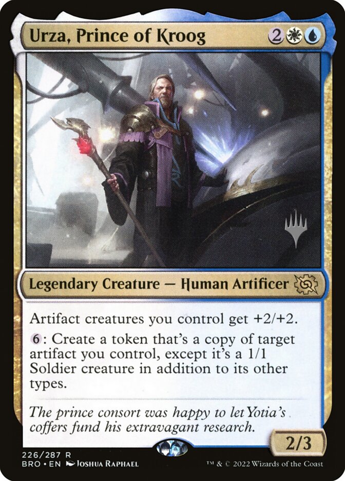 Urza, Prince of Kroog card front