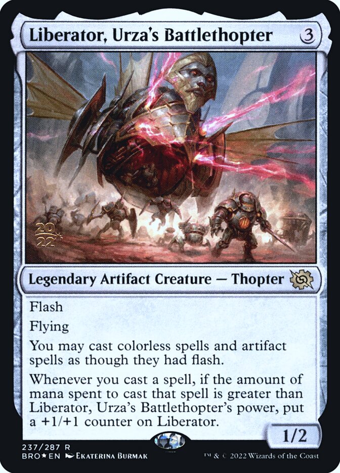Liberator, Urza's Battlethopter card front