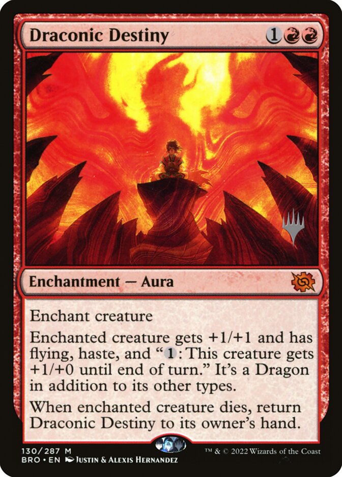 Draconic Destiny card front