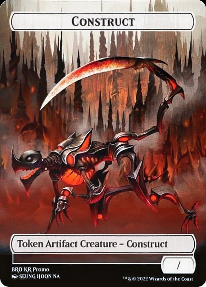 Construct card front