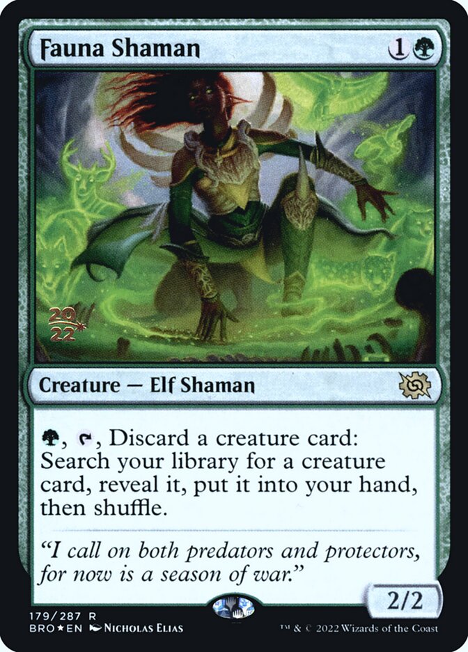 Fauna Shaman card front