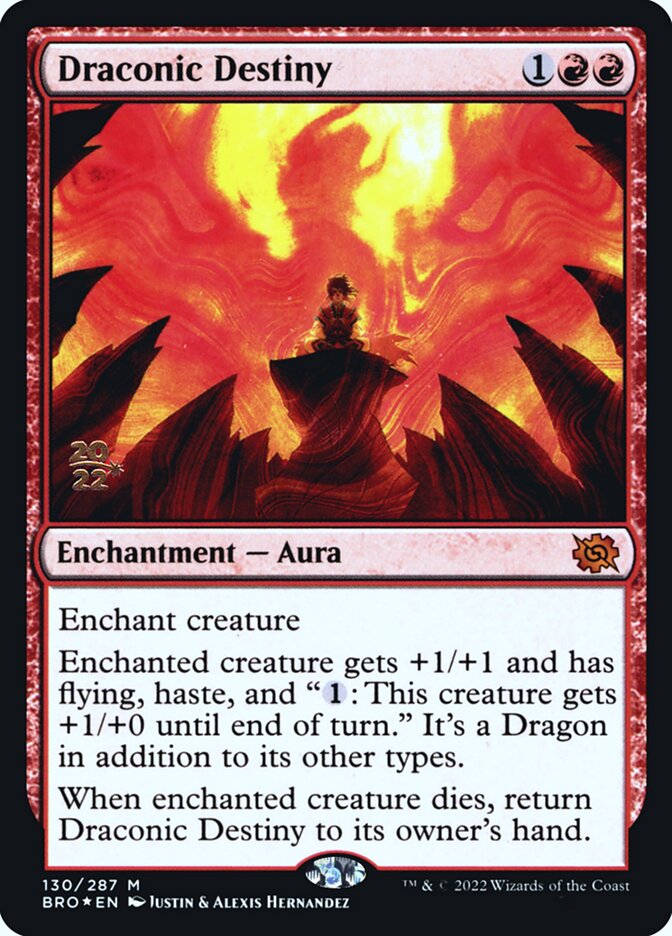 Draconic Destiny card front