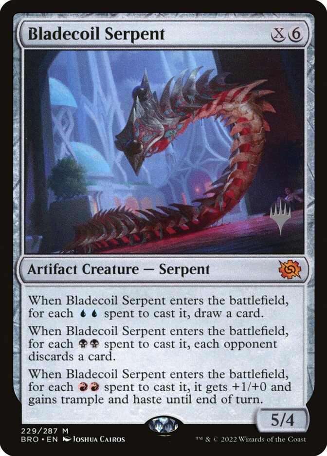 Bladecoil Serpent card front
