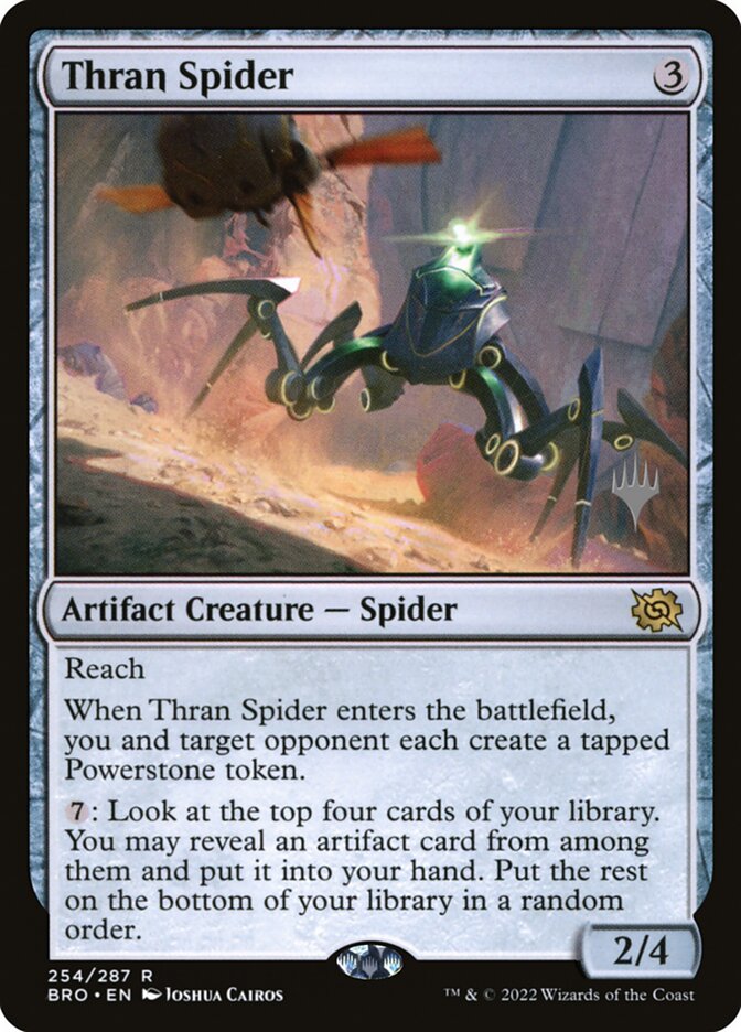 Thran Spider card front