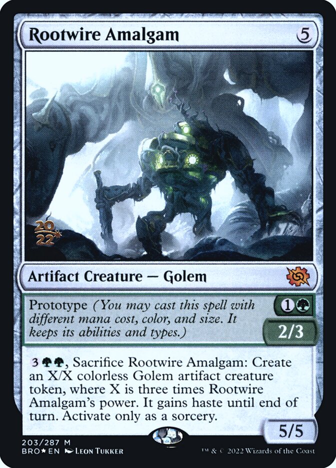 Rootwire Amalgam card front