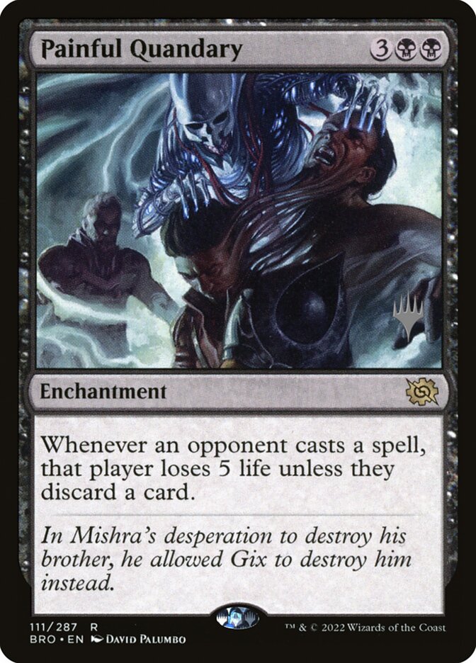 Painful Quandary card front