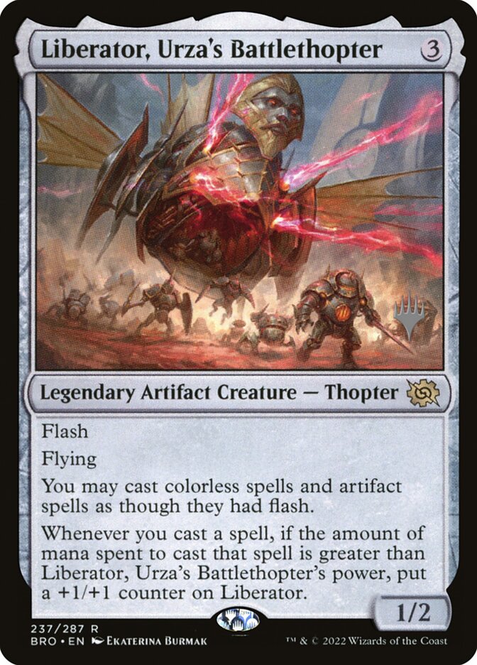Liberator, Urza's Battlethopter card front