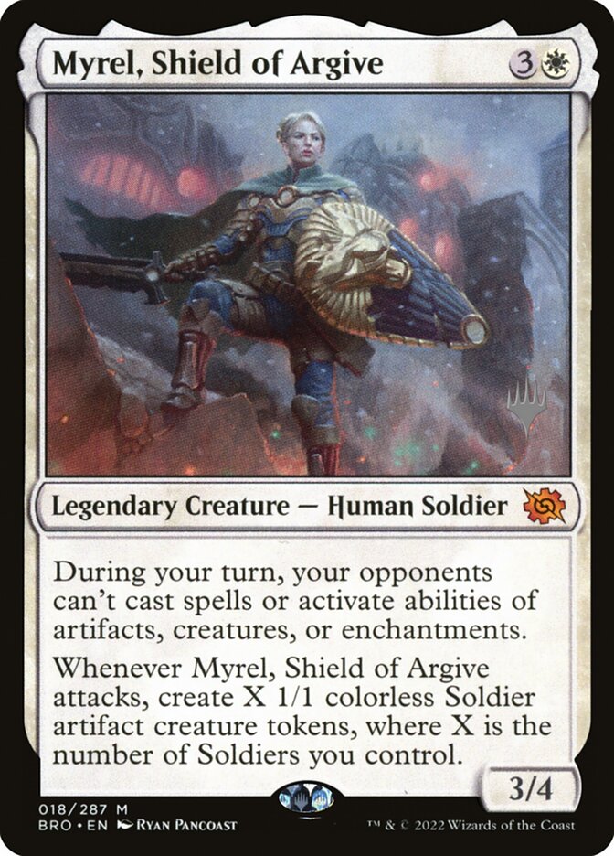 Myrel, Shield of Argive card front