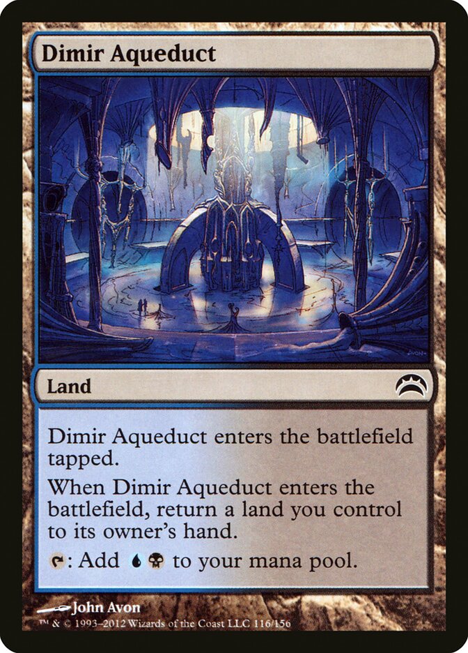 Dimir Aqueduct card front