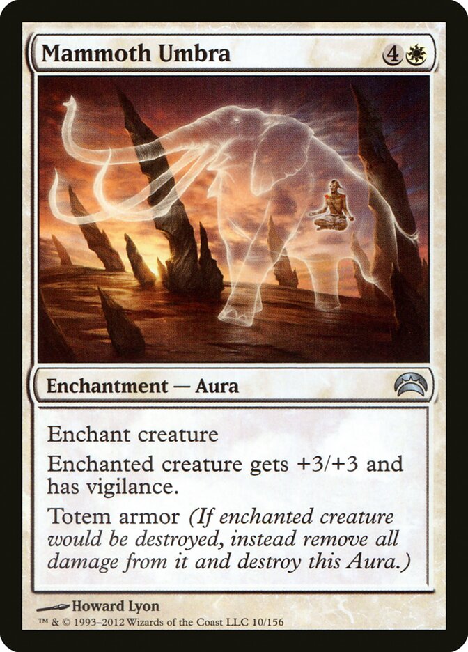 Mammoth Umbra card front