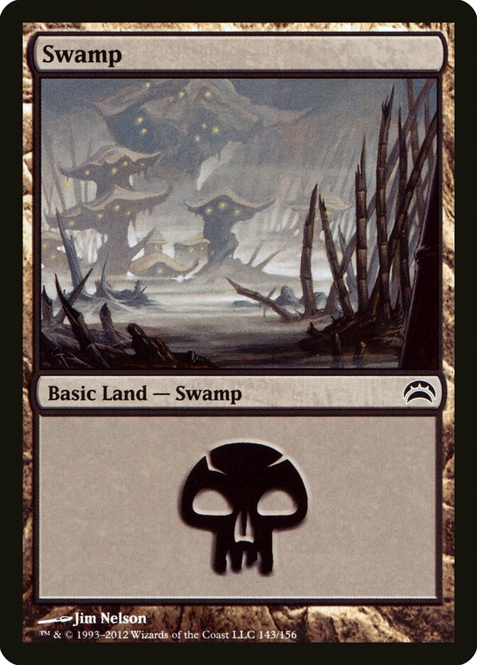 Swamp card front