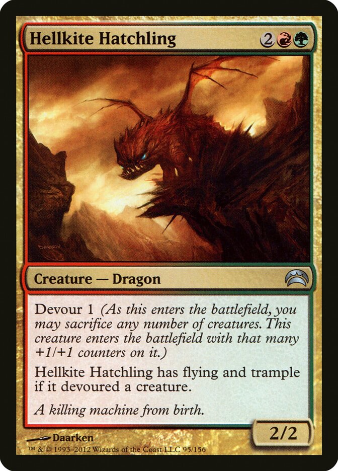 Hellkite Hatchling card front