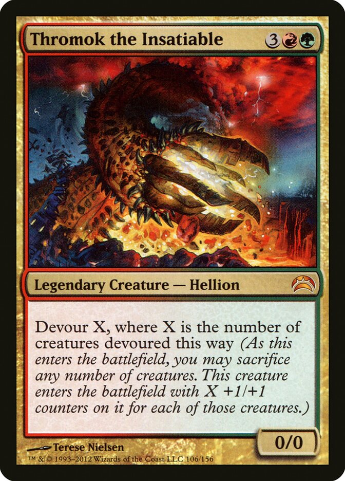 Thromok the Insatiable card front