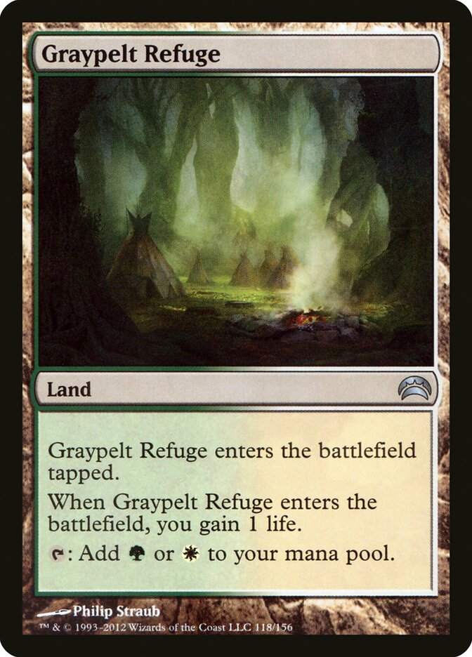 Graypelt Refuge card front