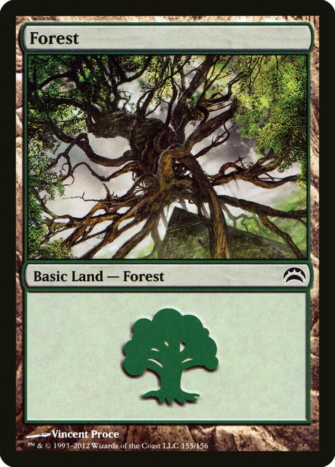 Forest card front