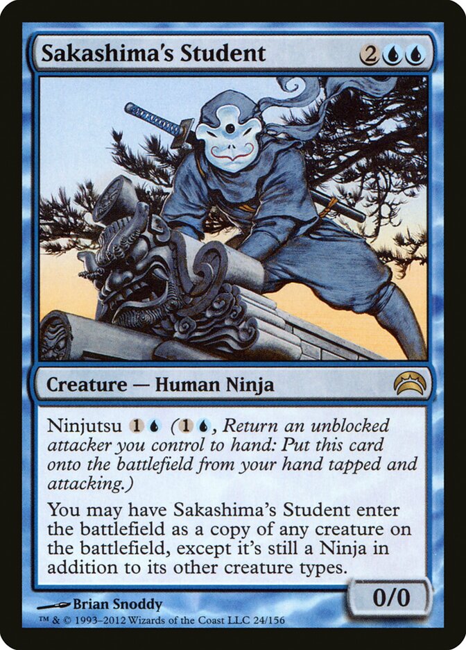 Sakashima's Student card front