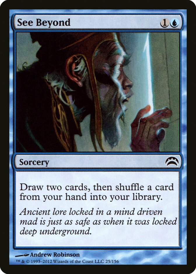 See Beyond card front