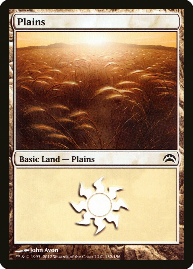 Plains card front