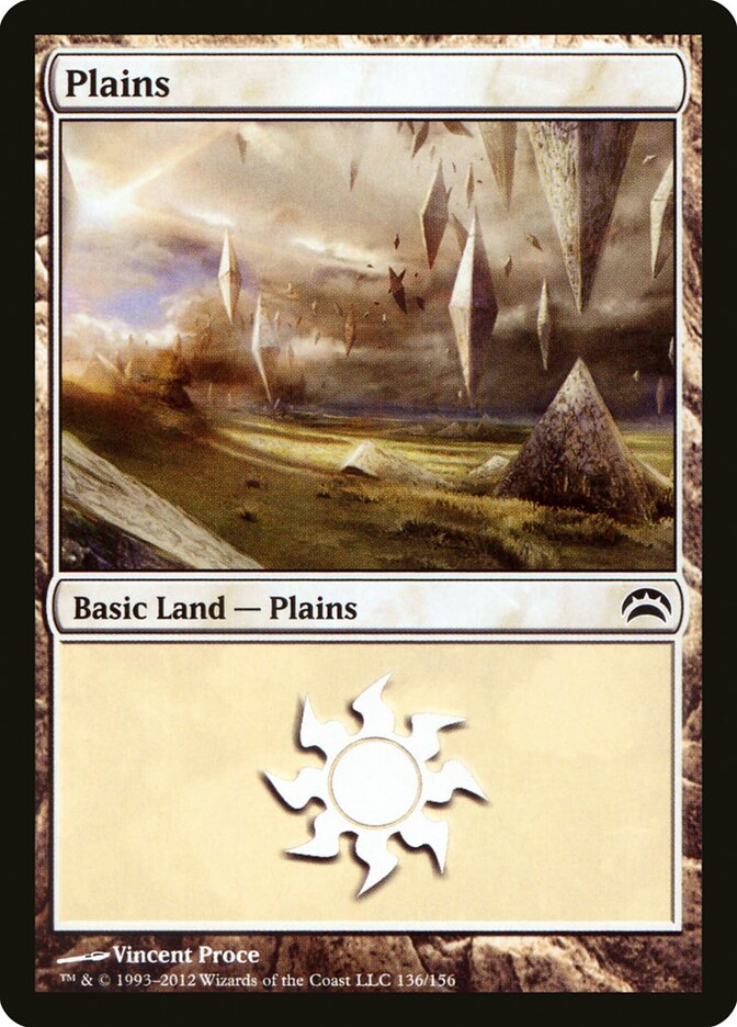 Plains card front