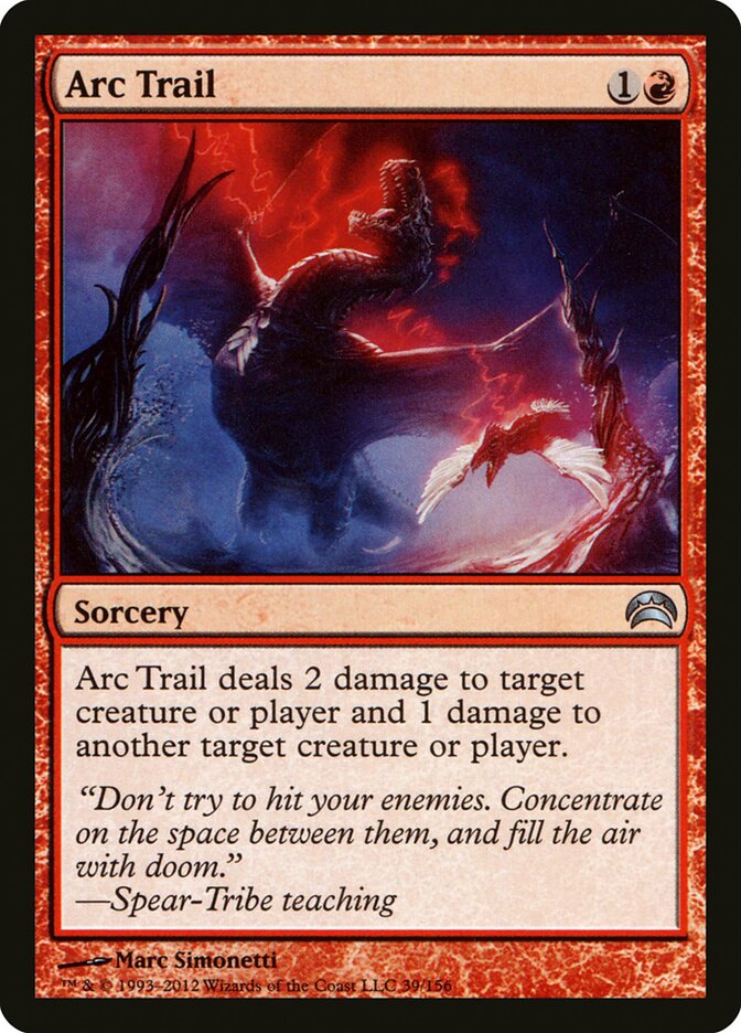Arc Trail card front