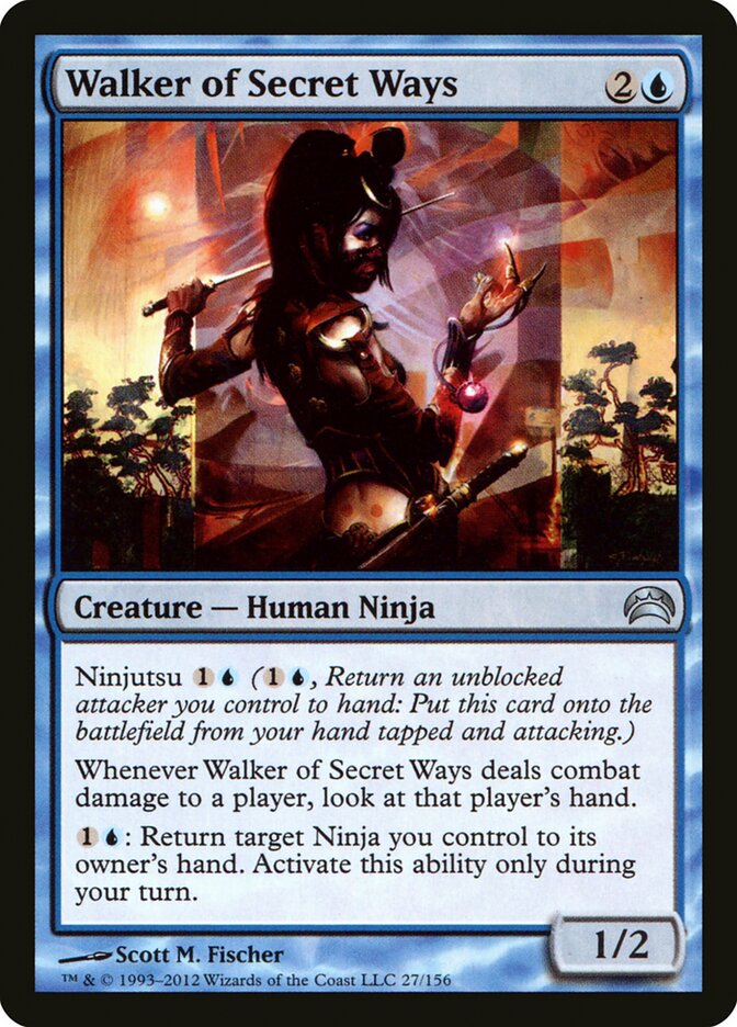 Walker of Secret Ways card front
