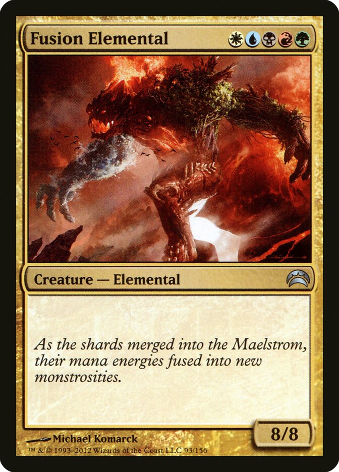 Fusion Elemental card front