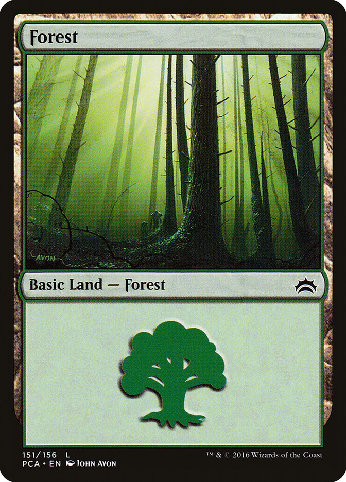 Forest card front
