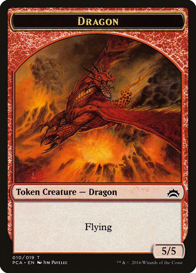 Dragon card front